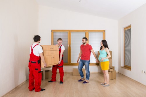 Furniture loading support for Roehampton moves