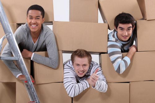 Professional packing and furniture protection for a Roehampton move