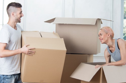 Office relocation service helping a local company move in Roehampton