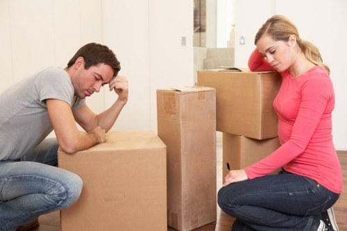 Careful packing and planning for a home move in Roehampton