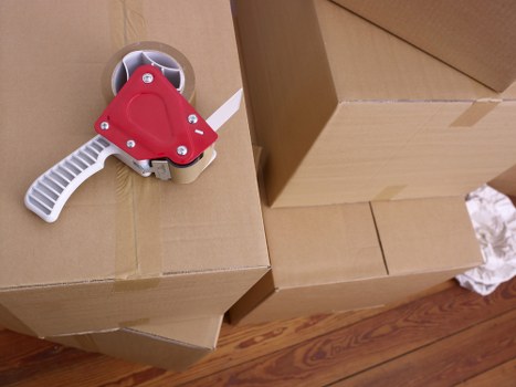 Business moving team managing equipment and furniture near Roehampton