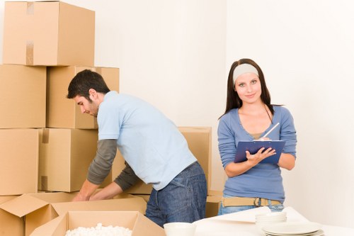Flat moving access considerations in Roehampton apartment buildings