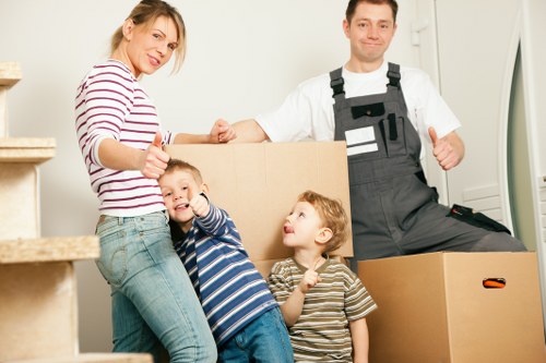 Local removals van suitable for business and household moves in Roehampton